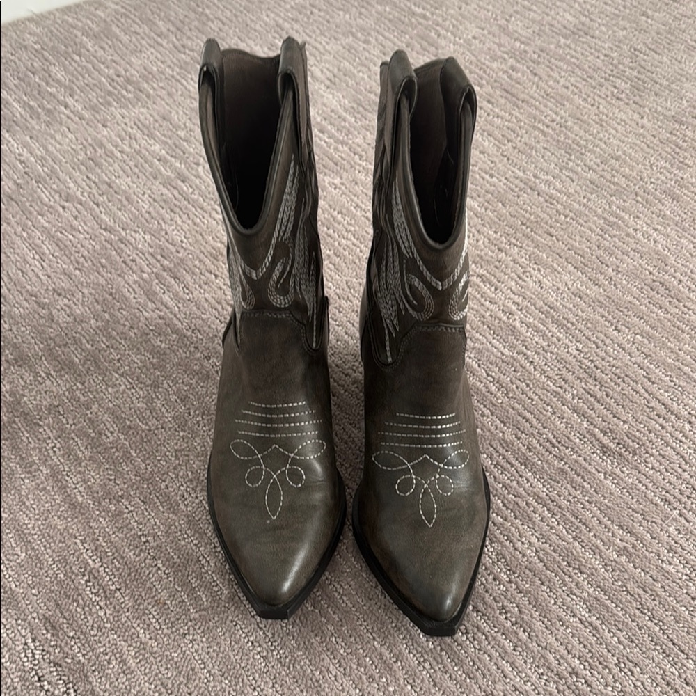 Brown Western Cowgirl Boots
